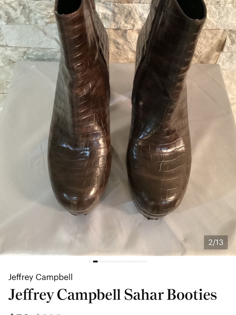 Jeffrey Campbell Sahar Booties size 8 - Picture 6 of 6
